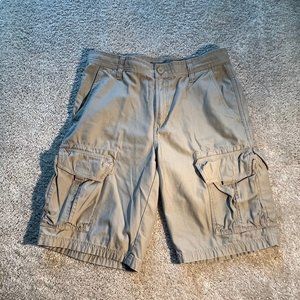 The North Face Mens Canvas Cargo Shorts Sz 32 Tan